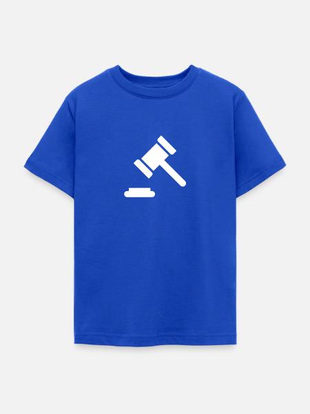 Gericht - Teenager T-Shirt - Royalblau