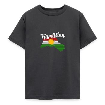 Kurdistan - Teenager T-Shirt - Dunkelgrau - Vorne - AI Model Teenager Male light (155cm)