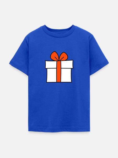 Geschenk dreifarbig - Teenager T-Shirt - Royalblau