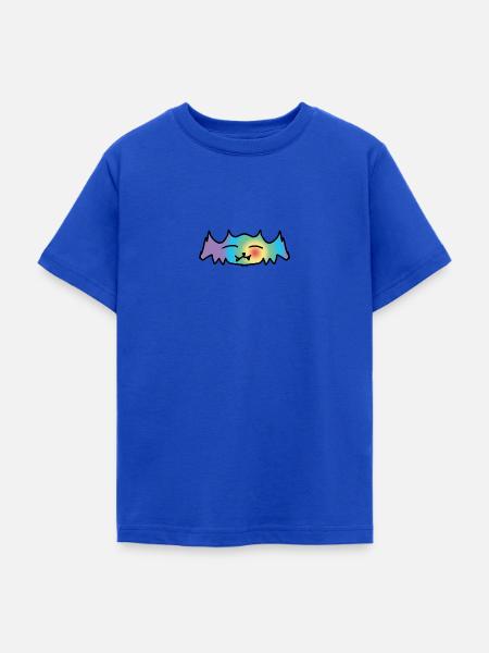 bunte Fledermaus - Teenager T-Shirt - Royalblau