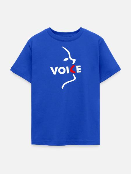 Voice - auf dunkel - Teenager T-Shirt - Royalblau