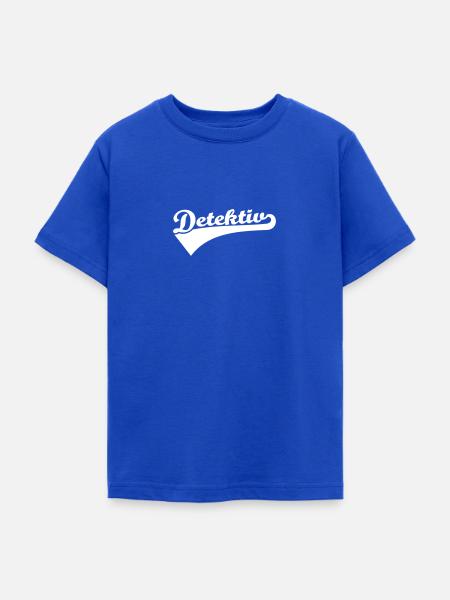 Detektiv - Teenager T-Shirt - Royalblau