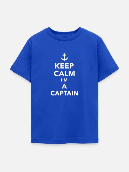 Kapitän - Teenager T-Shirt - Royalblau