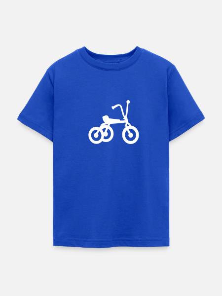 Dreirad Kind - Teenager T-Shirt - Royalblau