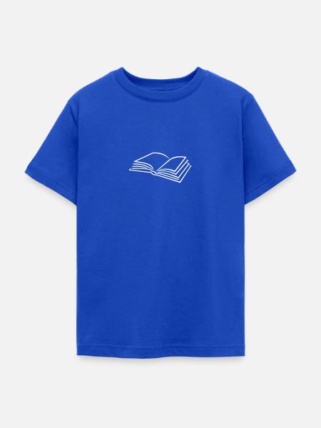 Buch - Teenager T-Shirt - Royalblau