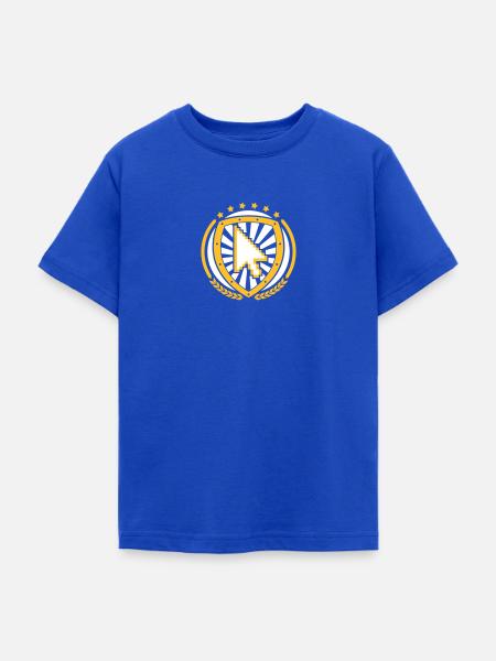 Maus Cursor Emblem - Teenager T-Shirt - Royalblau