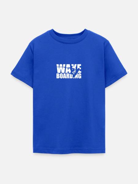 Wakeboarden - Teenager T-Shirt - Royalblau