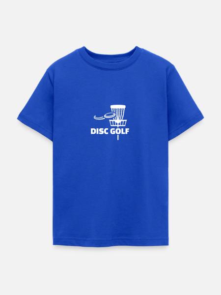 Disc golf - Teenager T-Shirt - Royalblau