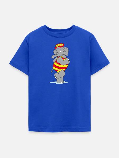 Benjamin Blümchen als Bademeister - Teenager T-Shirt - Royalblau