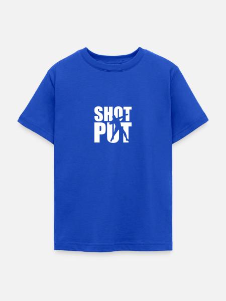 Kugelstoßen - Teenager T-Shirt - Royalblau