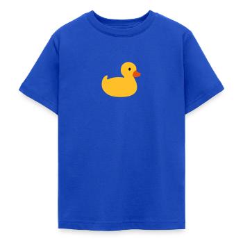 Quietscheente - Teenager T-Shirt - Royalblau - Vorne - AI Model Teenager Male light (155cm)