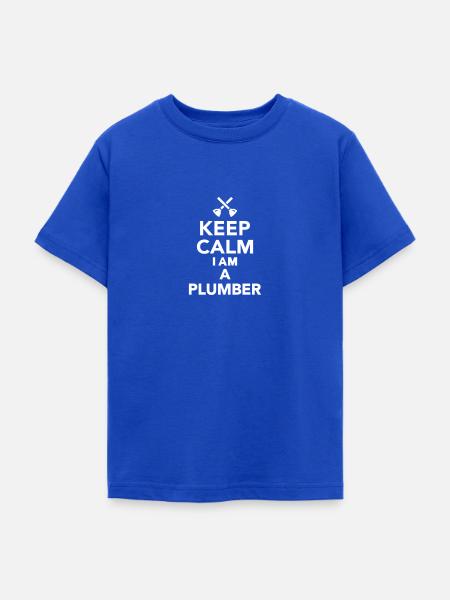 Klempner - Teenager T-Shirt - Royalblau