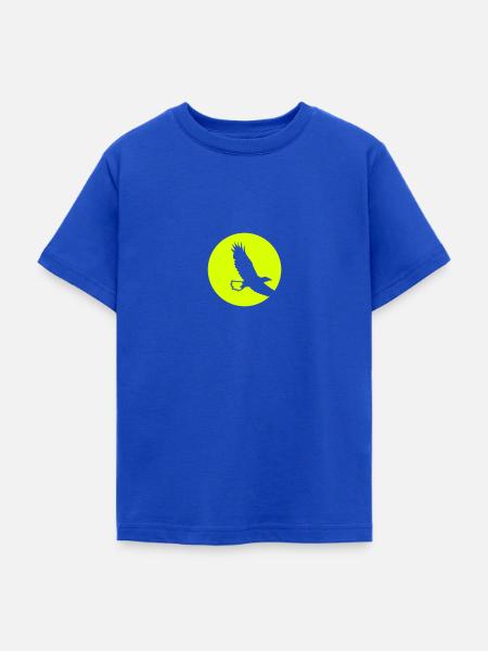 Adler - Teenager T-Shirt - Royalblau