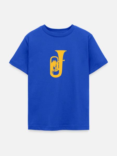 Tuba - Teenager T-Shirt - Royalblau