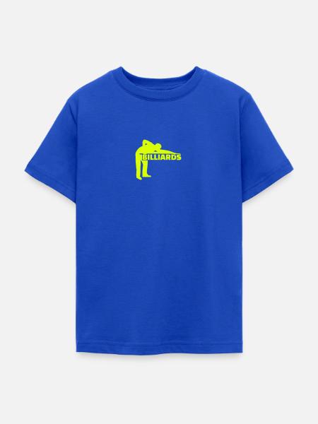 Billard - Teenager T-Shirt - Royalblau