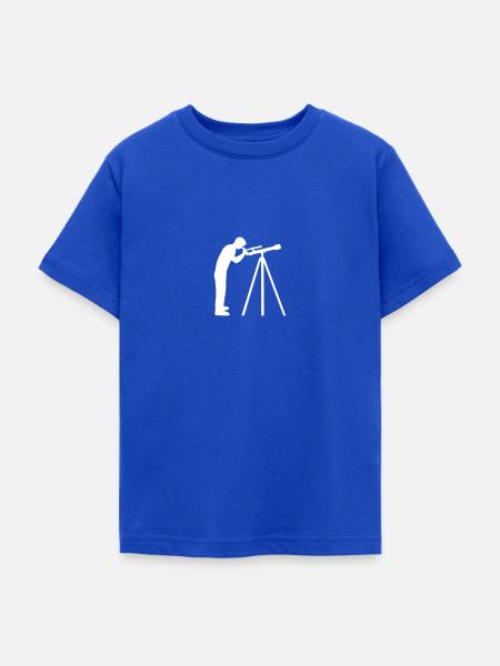 Teleskop - Teenager T-Shirt - Royalblau
