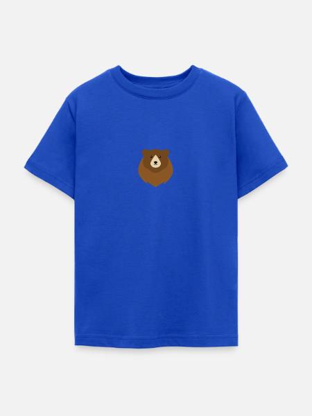 Der Bär - Teenager T-Shirt - Royalblau