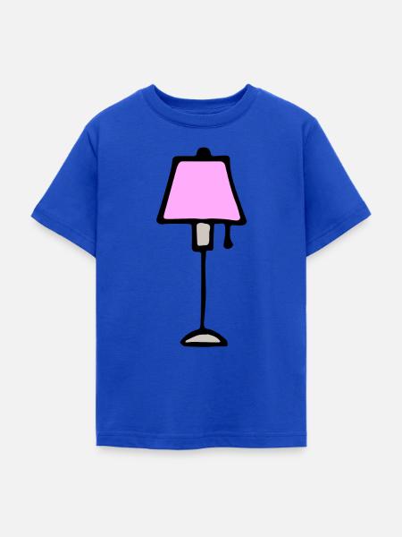 Lampe - Teenager T-Shirt - Royalblau