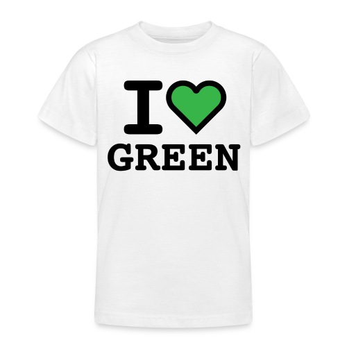 i-love-green-2.png - Maglietta per ragazzi