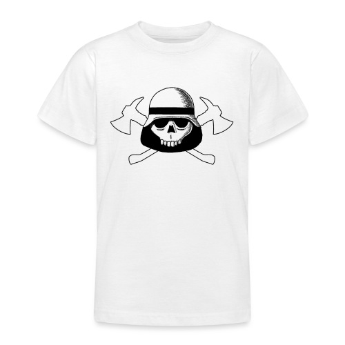 Fire Skull 2 - Teenager T-Shirt