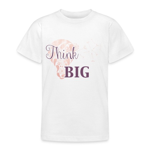 Think Big - rosegold - Teenager T-Shirt