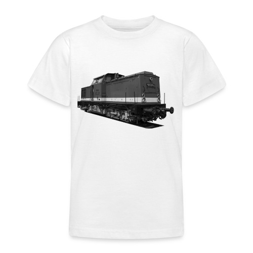 Lokomotive V 100 Diesel Deutsche Reichsbahn DDR - Teenager T-Shirt