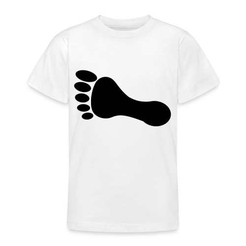 foot_vector_by_sarah_smal - T-shirt tonåring