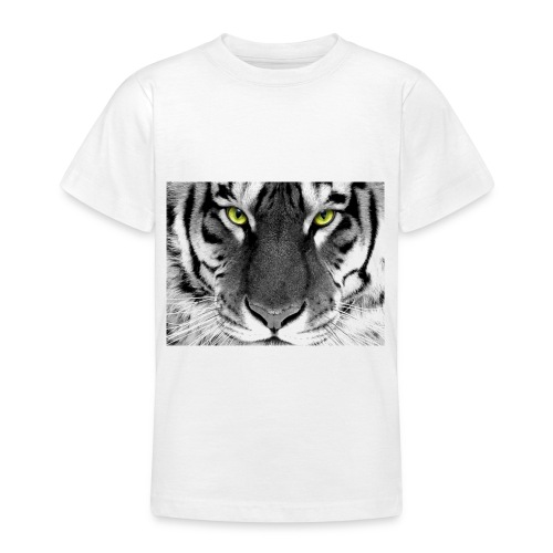 White Tiger jpg - Teenager T-shirt
