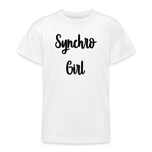 Synchro Girl - Nuorten t-paita