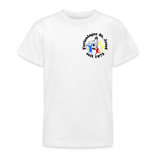 Logo Gif schwarz farbig 120dpi 2000px - Teenager T-Shirt