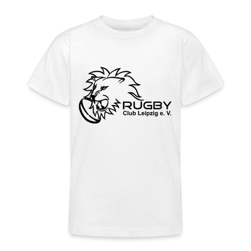 Logo RCL schwarz cmyk png - Teenager T-Shirt