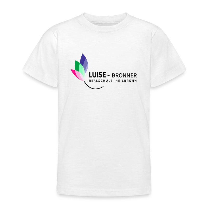 Logo LBRS schwarz - Teenager T-Shirt
