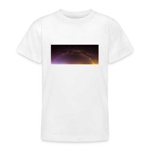 Milchstraße Panorama - Teenager T-Shirt