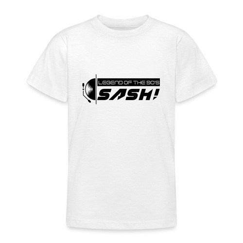 DJ SASH! Turntable 2020 Logo - Teenage T-Shirt