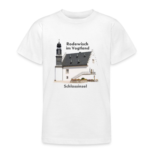 Schlößchen Schloßinsel Rodewisch - Teenager T-Shirt