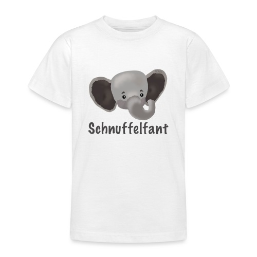 Motiv Schnuffelfant - Teenager T-Shirt