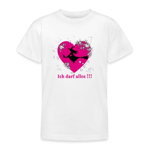 ICH DARF ALLES !!! - Teenager T-Shirt
