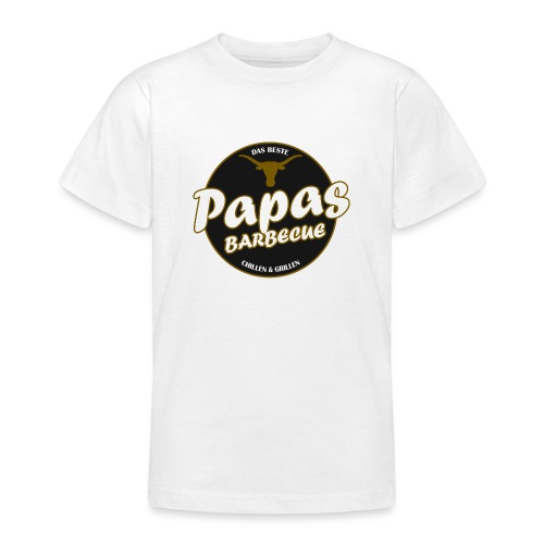 Papas Barbecue ist das Beste (Premium Shirt) - Teenager T-Shirt