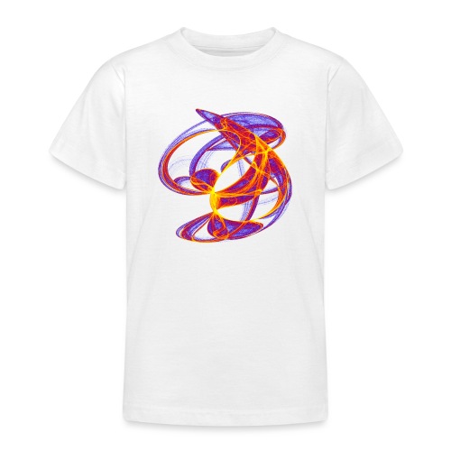Farbenspiel der Clifford-Bahnen Aquarell 7839bry - Teenager T-Shirt