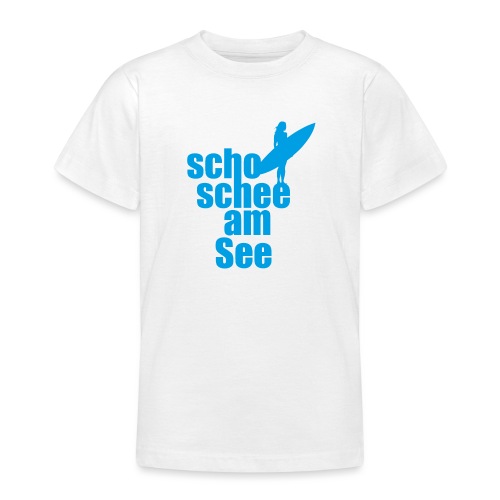 scho schee am See Surferin 02 - Teenager T-Shirt