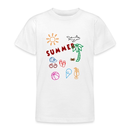 Summer - Nuorten t-paita
