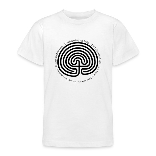 Labyrinth tria - Teenager T-Shirt