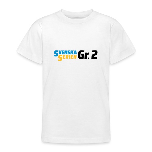 SSGr2 svart - T-shirt tonåring
