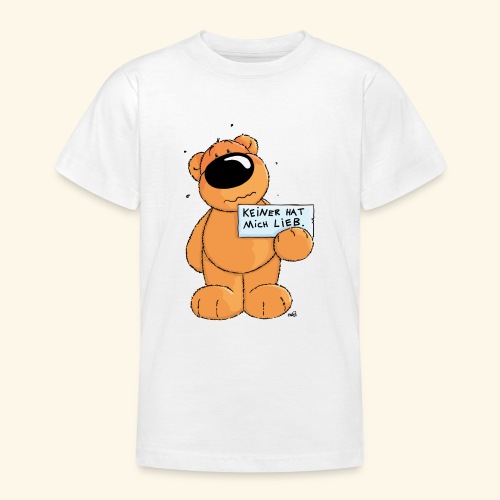 chris bears Keiner hat mich lieb - Teenager T-Shirt