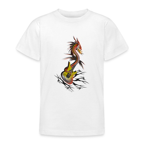 Guitar Dragon - Teenager T-Shirt