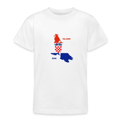 Krk Kroatien Adria Urlaub - Teenager T-Shirt