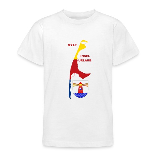 Sylt Urlaub Nordsee Ostfriesland - Teenager T-Shirt