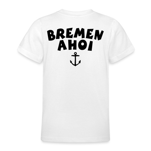 Bremen Ahoi Anker Segeln Segler - Teenager T-Shirt