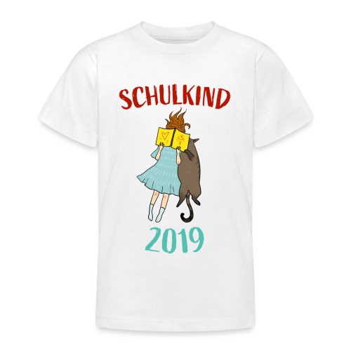 Schulkind 2019 | Einschulung und Schulanfang - Teenager T-Shirt