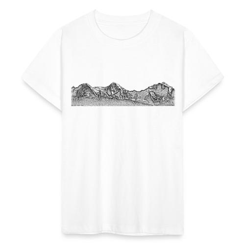Eiger Mönch Jungfrau Panorama - Teenager T-Shirt